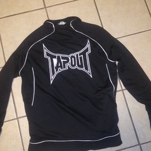 Men's Tap out Zip up size XL Black/White